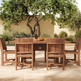 LuxCraft Urban 3' x 6' Rectangular Dining Table - Bar Height