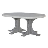 LuxCraft Urban 4' x 6' Oval Dining Table - Bar Height Additional Image - 15
