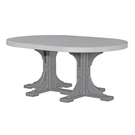 LuxCraft Urban 4' x 6' Oval Dining Table - Bar Height Additional Image - 15