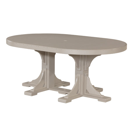 LuxCraft Urban 4' x 6' Oval Dining Table - Bar Height Additional Image - 18
