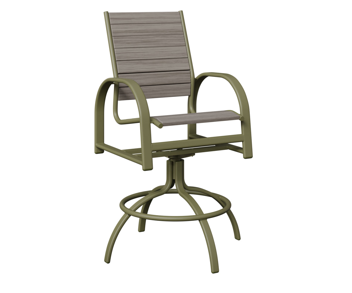 Berlin Gardens Murphy Poly Swivel Bar Chair