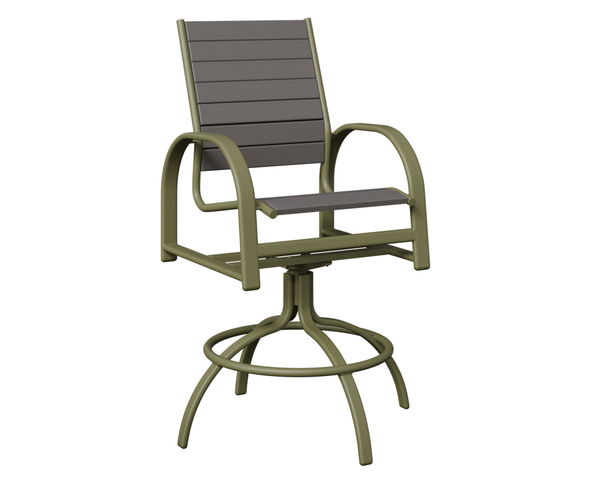 Berlin Gardens Murphy Poly Swivel Bar Chair