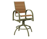 Berlin Gardens Murphy Poly Swivel Bar Chair