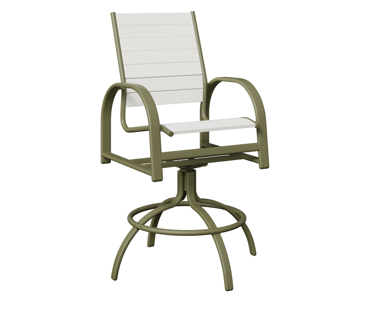 Berlin Gardens Murphy Poly Swivel Bar Chair