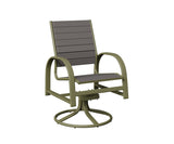 Berlin Gardens Murphy Poly Swivel Rocker Dining Chair