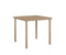 Berlin Gardens Vida 44" Square Aluminum Bar Table