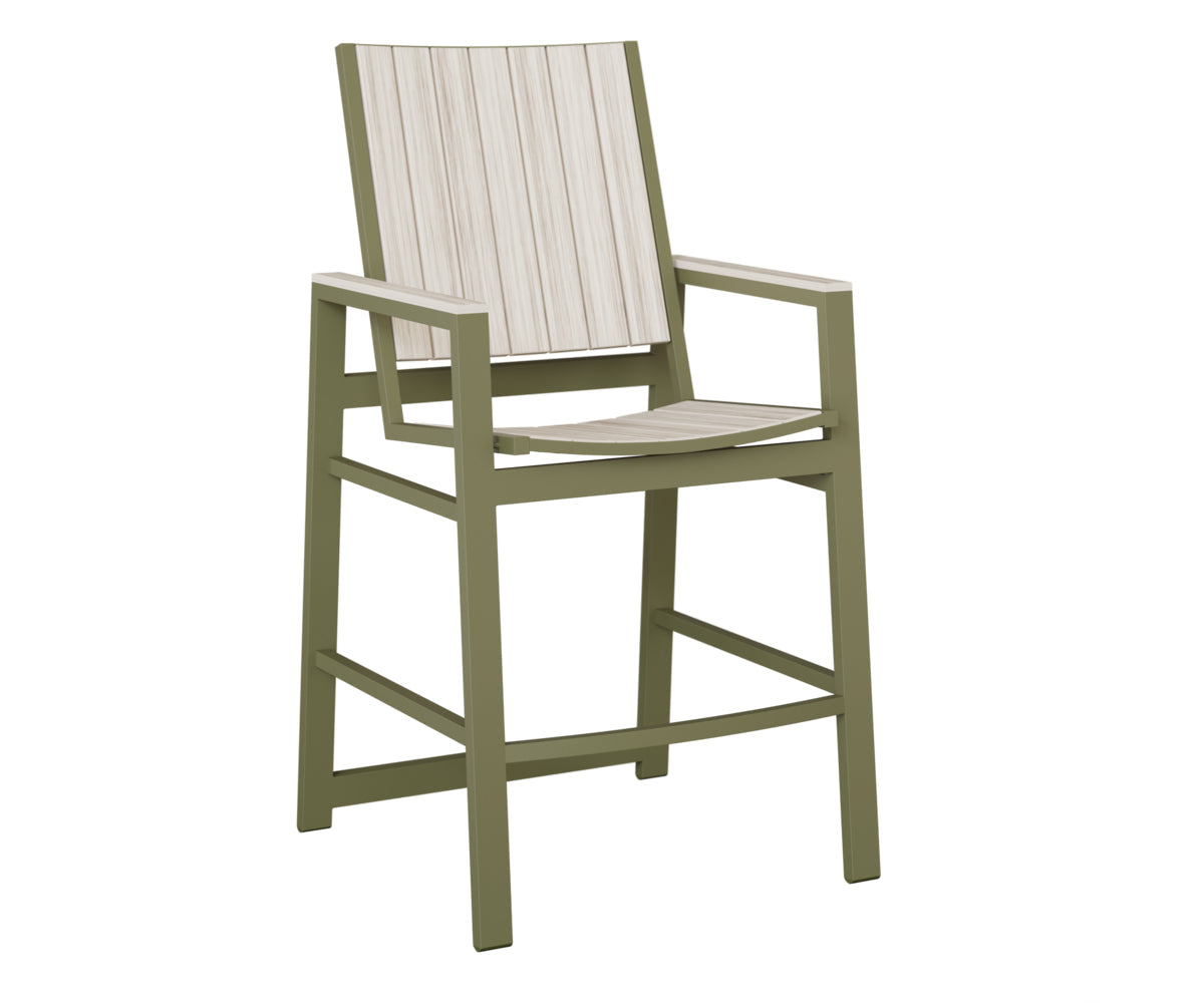 Berlin Gardens Vida Poly Bar Chair