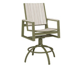 Berlin Gardens Vida Poly Swivel Bar Chair