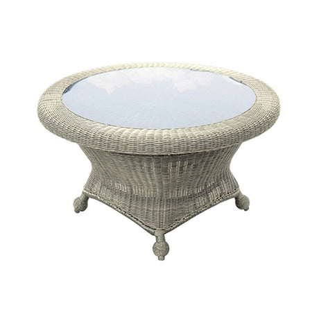 NorthCape 6510 Rotating Chat Table Glass - NC6510R-CHT-GL 