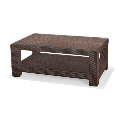 NorthCape Cabo Rectangle Coffee Table Glass Top - NC270CT-REC-GL 