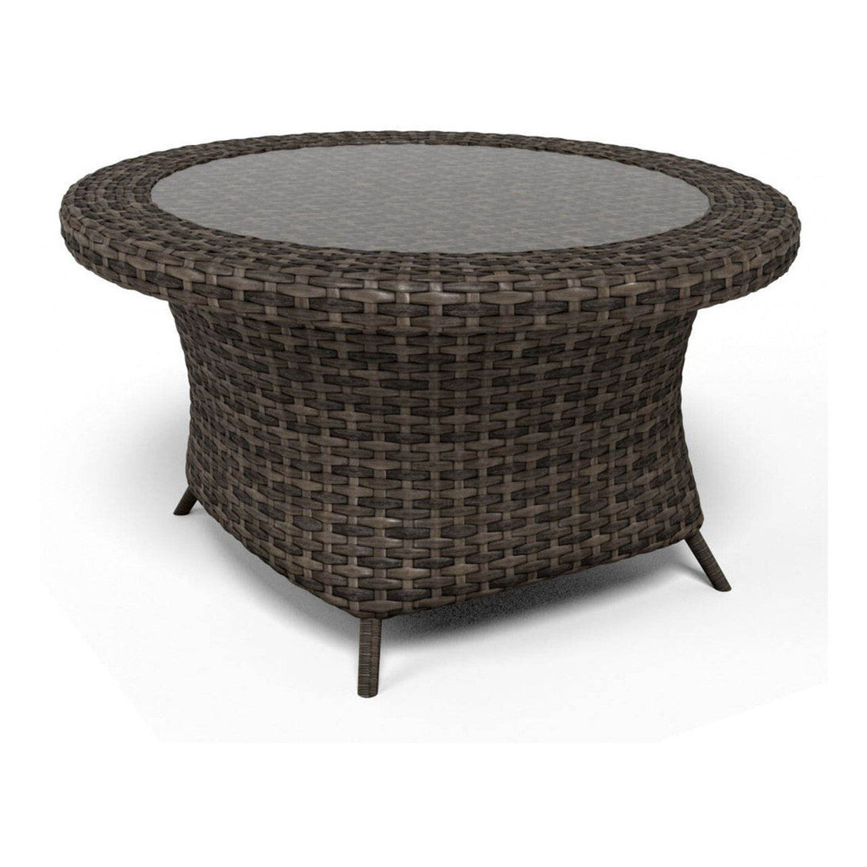 NorthCape Edgewater Rotating Chat Table - NC6518R-CHT 