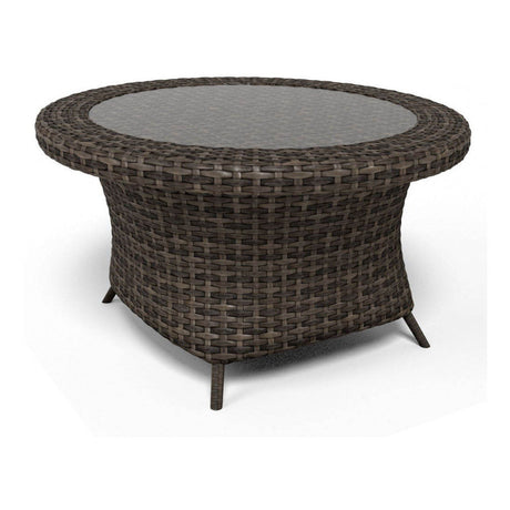 NorthCape Edgewater Rotating Chat Table - NC6518R-CHT 