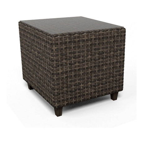 NorthCape Edgewater Square End Table - NC6518ET-SQ 