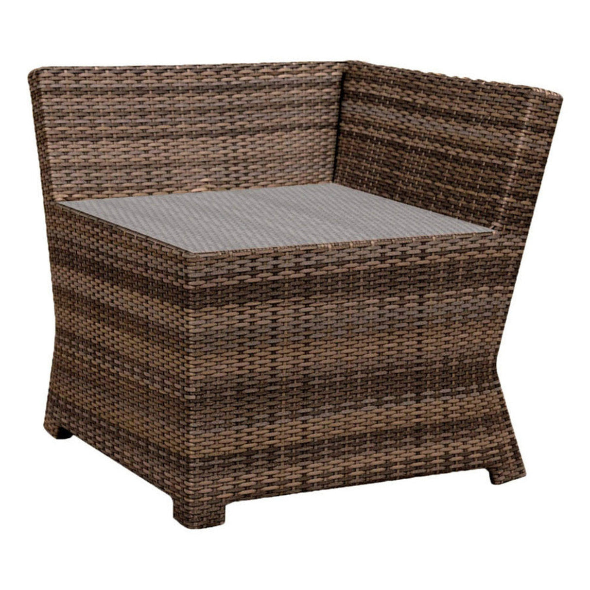 NorthCape Lakeside Corner End Table Glass - NC4302CET-GL 