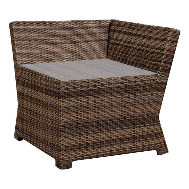 NorthCape Lakeside Corner End Table Glass - NC4302CET-GL 