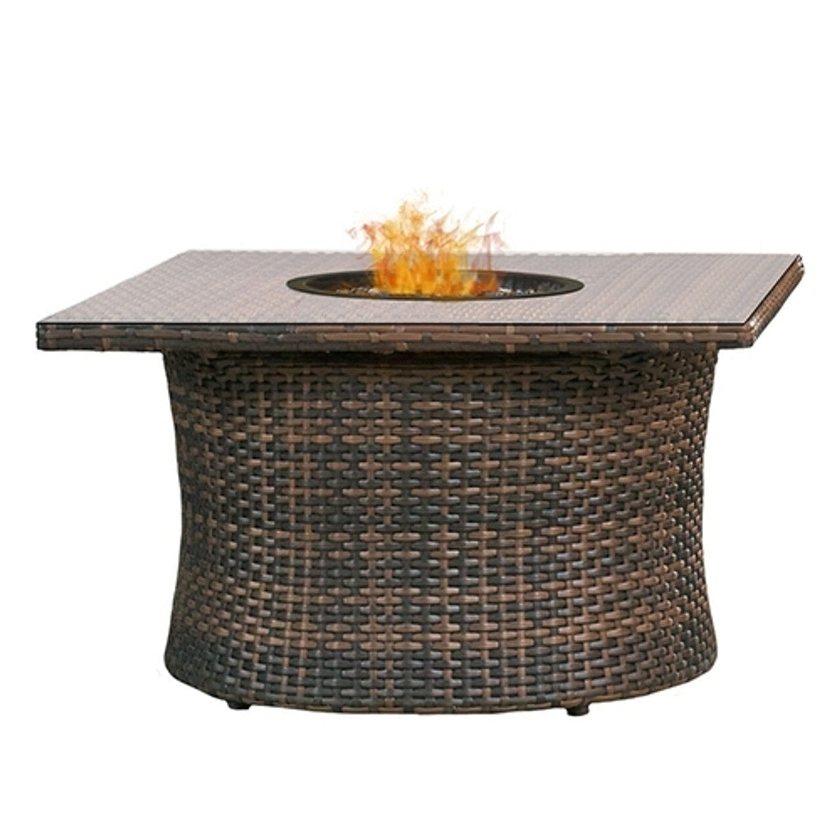 NorthCape Premium Weave 42" Square Fire Table - NC5314SQ-42-P 