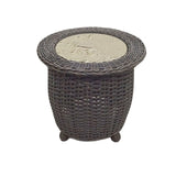NorthCape Richmond End Table Base Only - NC3351ET-RND 