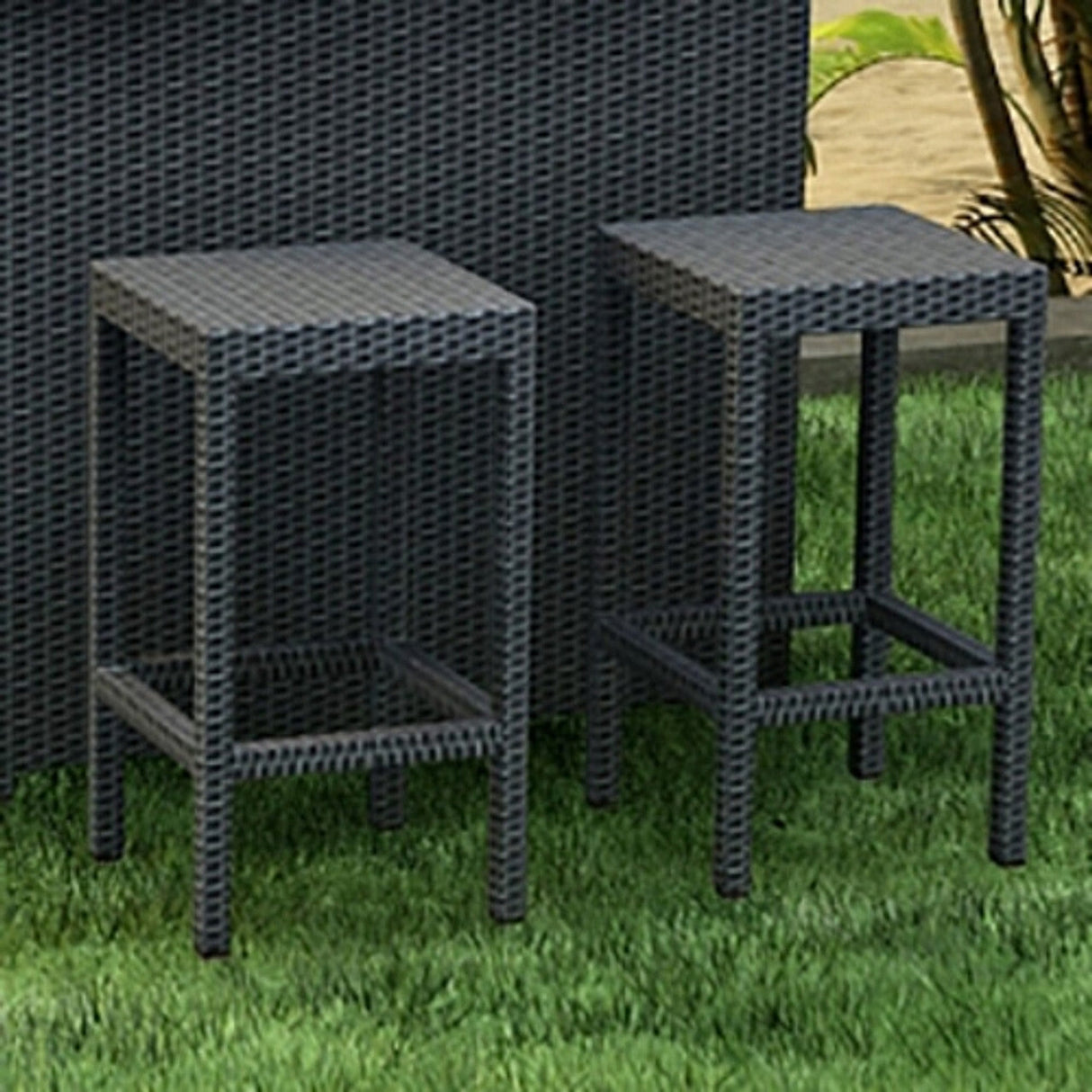 NorthCape Universal 30" Backless Stool - Flat Weave 