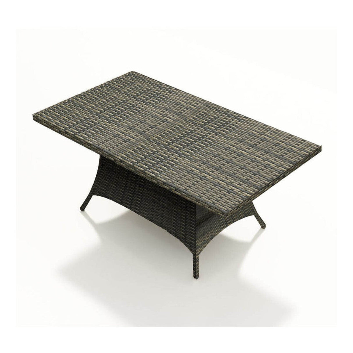 NorthCape Universal Rectangle Dining Table Glass Top - NC415DT-72-GL 