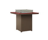 Berlin Gardens Numa 47" Square Bar Height Fire Table