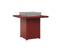 Berlin Gardens Numa 47" Square Bar Height Fire Table
