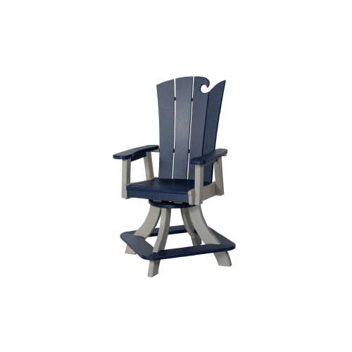 Beaver Dam OceanWavz Swivel Counter Chair