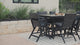 Berlin Gardens Hudson Dining Height 40" x 70" Rectangle Table with Standard Top