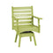 Breezesta Piedmont Swivel Rocker Dining Chair