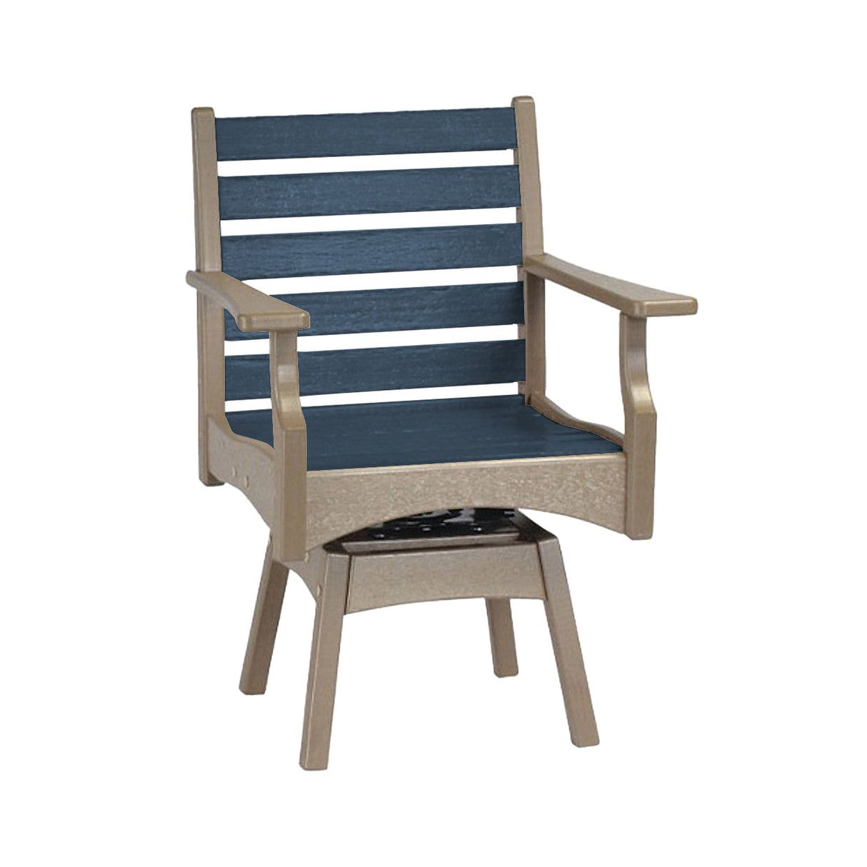 Breezesta Piedmont Swivel Rocker Dining Chair