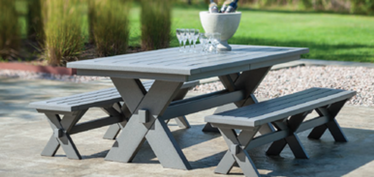 Seaside Casual 3 Piece Dining Sonoma Collection - SC3PDSC-43 