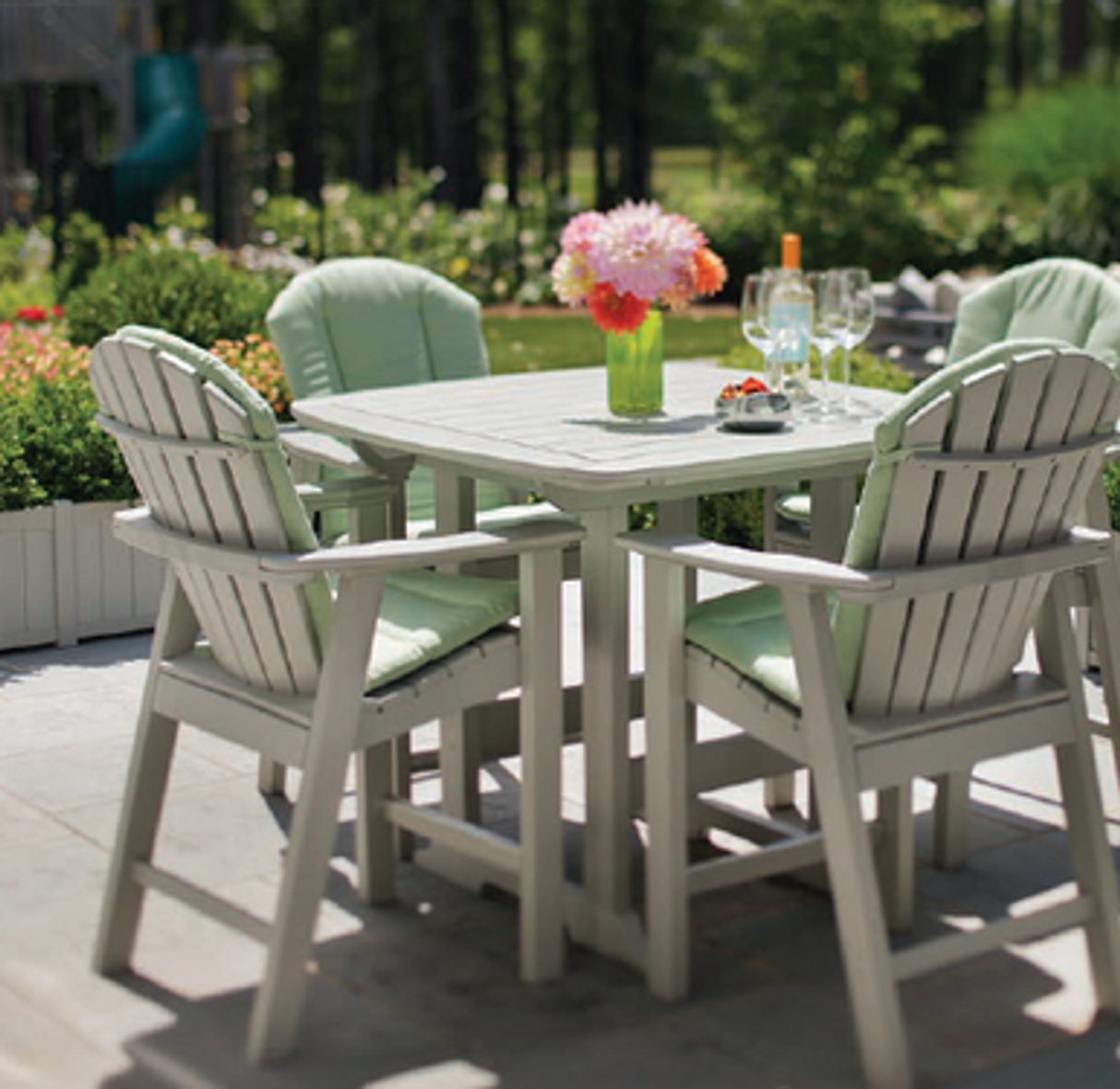 Seaside Casual 5 Piece Balcony Portsmouth Collection - SC5PBPC-41 