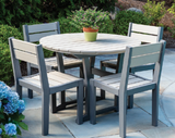 Seaside Casual 5 Piece Deep Seating Coastline Collection - SC5PDSCC-53 