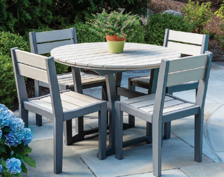 Seaside Casual 5 Piece Deep Seating Coastline Collection - SC5PDSCC-53 