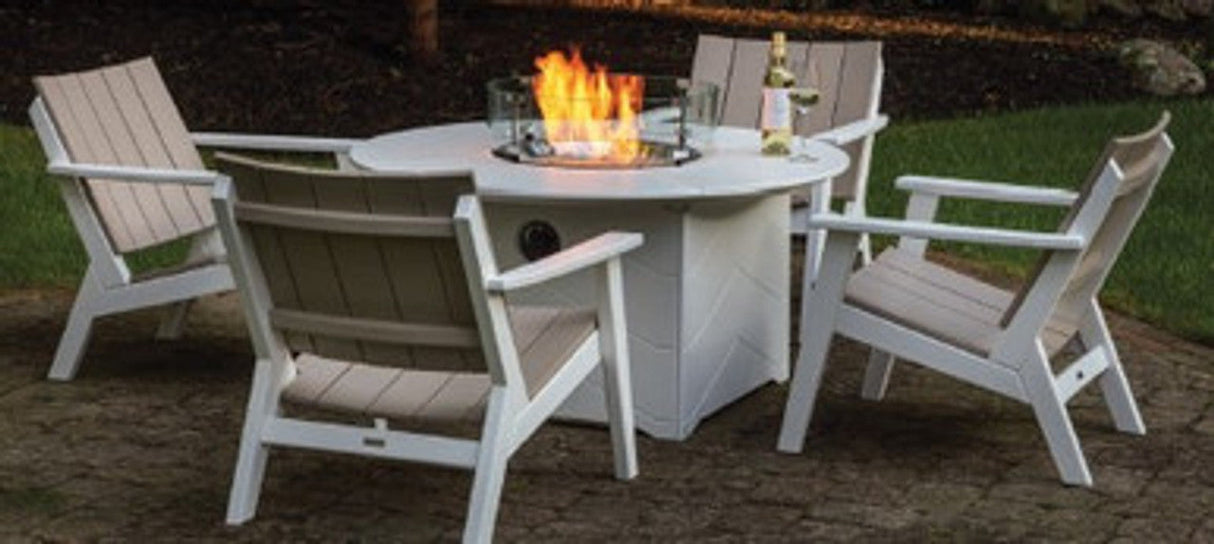 Seaside Casual 5 Piece Dining Aura Collection - SC5PDAC-16 