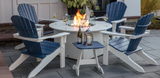 Seaside Casual 6 Piece Adirondack Shellback Collection 01 - SC6PDSASC-52 