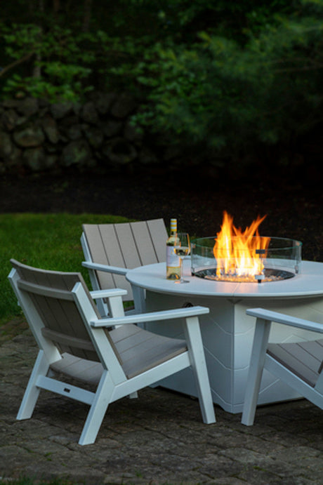 Seaside Casual Aura 50" Round Fire Table - SC-901 11