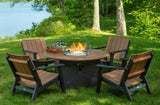 Seaside Casual Aura 50" Round Fire Table - SC-901 4