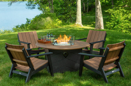Seaside Casual Aura 50" Round Fire Table - SC-901 4