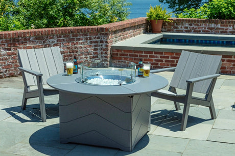 Seaside Casual Aura 50" Round Fire Table - SC-901 6