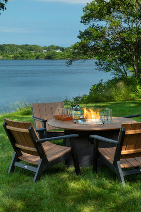 Seaside Casual Aura 50" Round Fire Table - SC-901 7