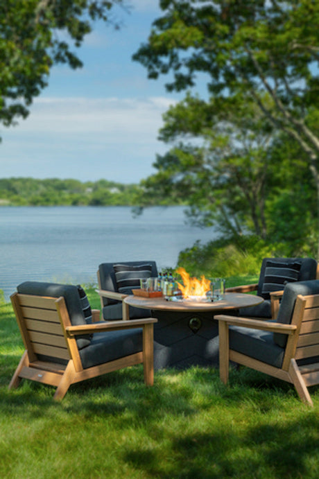 Seaside Casual Aura 50" Round Fire Table - SC-901 8