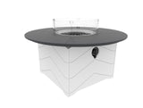 Seaside Casual Aura 50" Round Fire Table - SC-901 