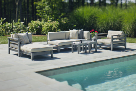 Seaside Casual Cambridge Sectional Armless - SC-002 4