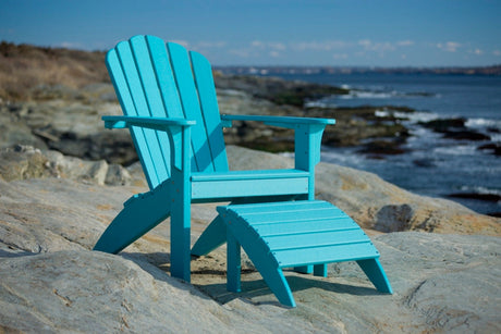 Seaside Casual Coastline Harbor View Foot Stool - SC-341 2