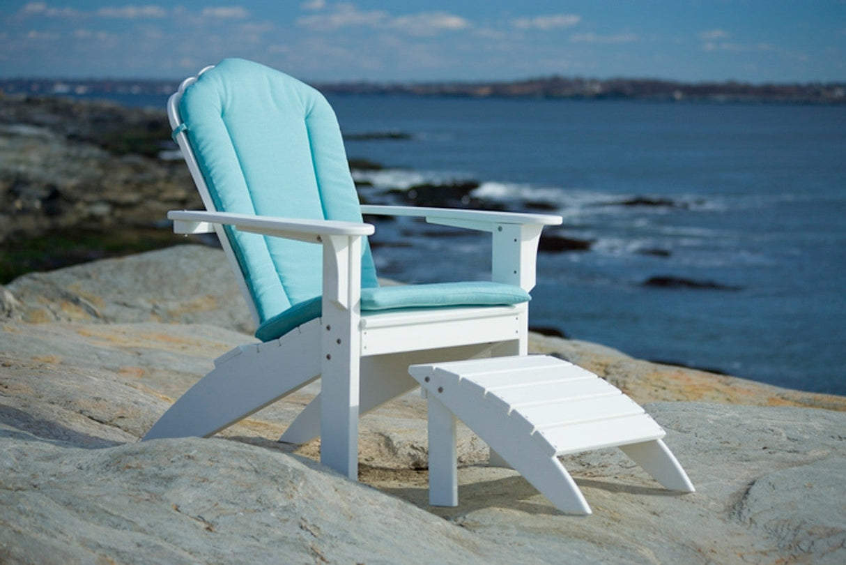 Seaside Casual Coastline Harbor View Foot Stool - SC-341 3