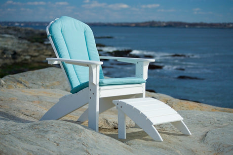 Seaside Casual Coastline Harbor View Foot Stool - SC-341 3