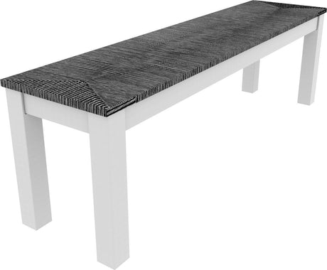 Seaside Casual Greenwich 60" Dining Bench Woven - SC-603W 