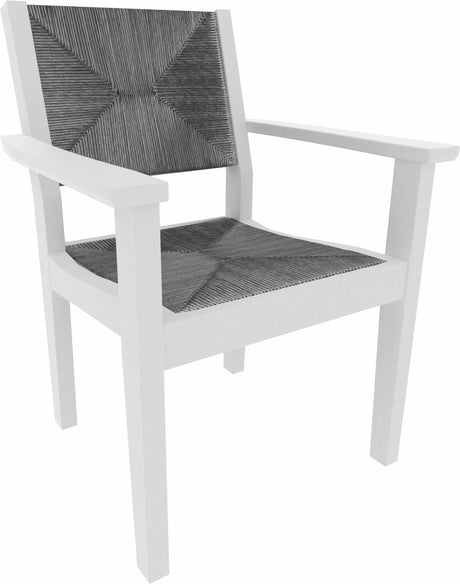 Seaside Casual Greenwich Dining Arm Chair Woven - SC-602W 