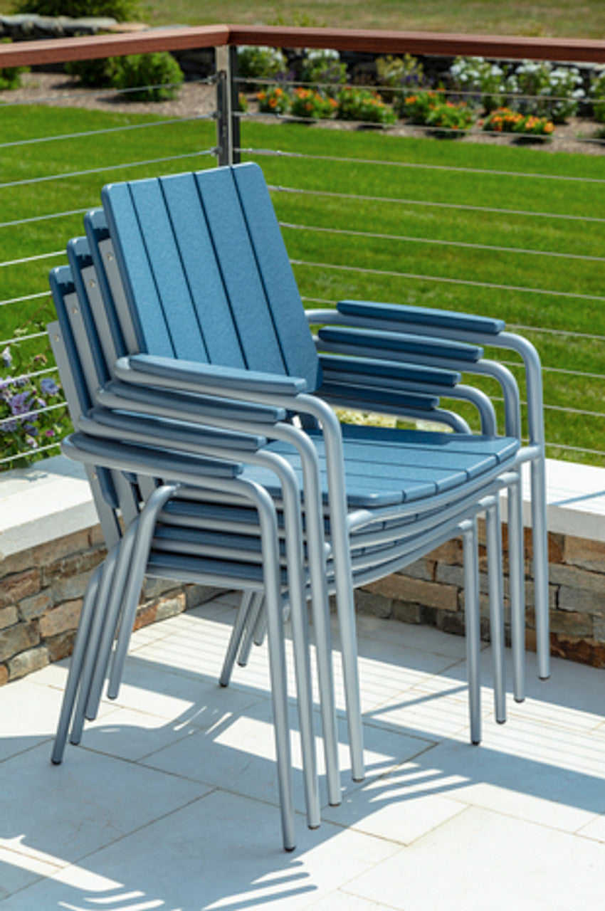 Seaside Casual HIP Stackable Dining Arm Chair - SC-410 7