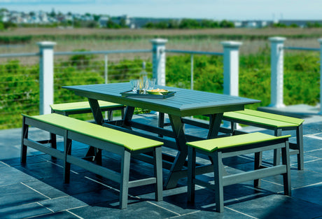Seaside Casual SYM 28" Dining Bench - SC-215 2